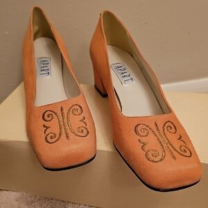 Apart Women's Stylish Orange Heels